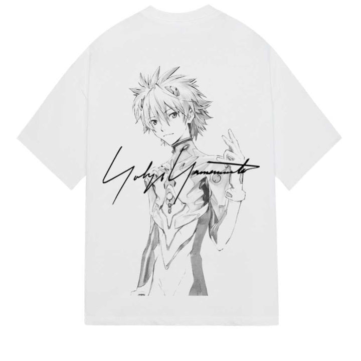 Neon Genesis Evangelion Signed Nagisa Anime Shirt