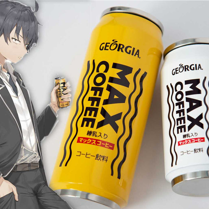 Georgia Max Coffee Soda Can Anime Tumbler Cups - FIHEROE.
