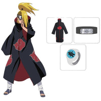 Thumbnail for Deidara Akatsuki Naruto Shippuden Cosplay Outfit - FIHEROE.