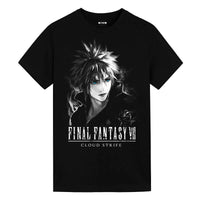 Thumbnail for Final Fantasy Cloud Strife Fanart Anime Tee Shirt - FIHEROE.