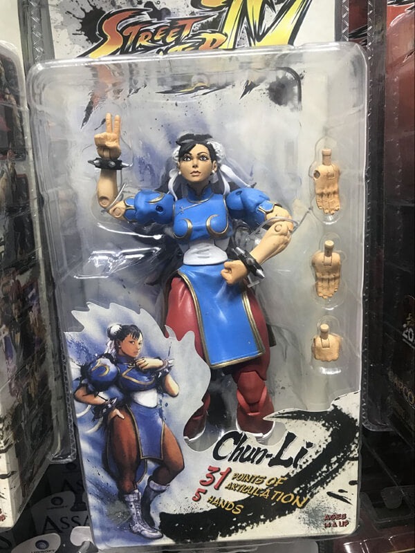 Neca Chun Li Street Fighter Action Figure 