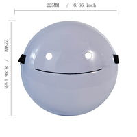 Thumbnail for Emoji Style White Smiley Face Mask - FIHEROE.