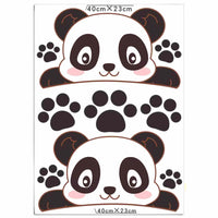 Thumbnail for Big Panda Paws Cartoon Anime Car Stickers - FIHEROE.