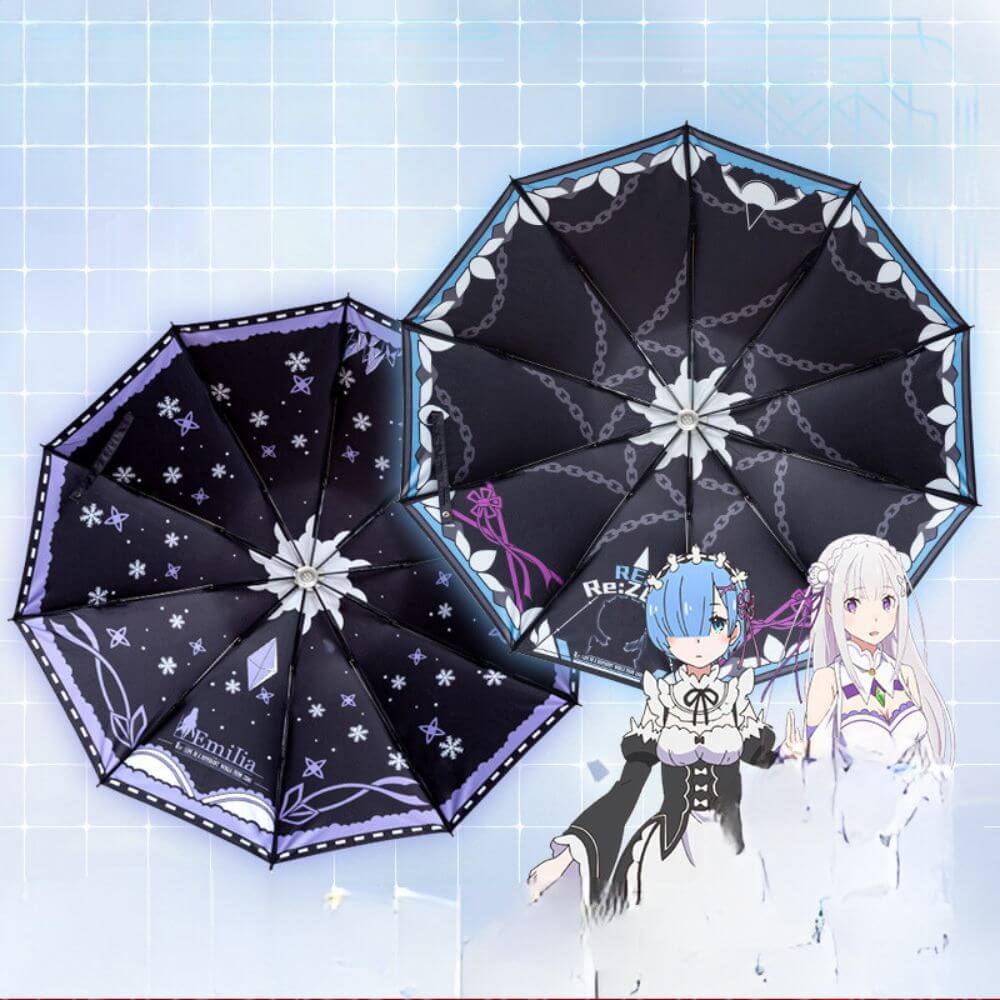 Re:Zero Characters Anime Umbrella - FIHEROE.
