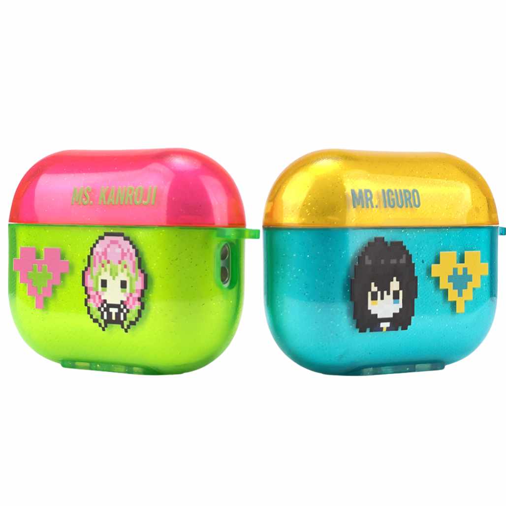 Demon Slayer Cute Pixel Art Anime Airpods Cases - FIHEROE.