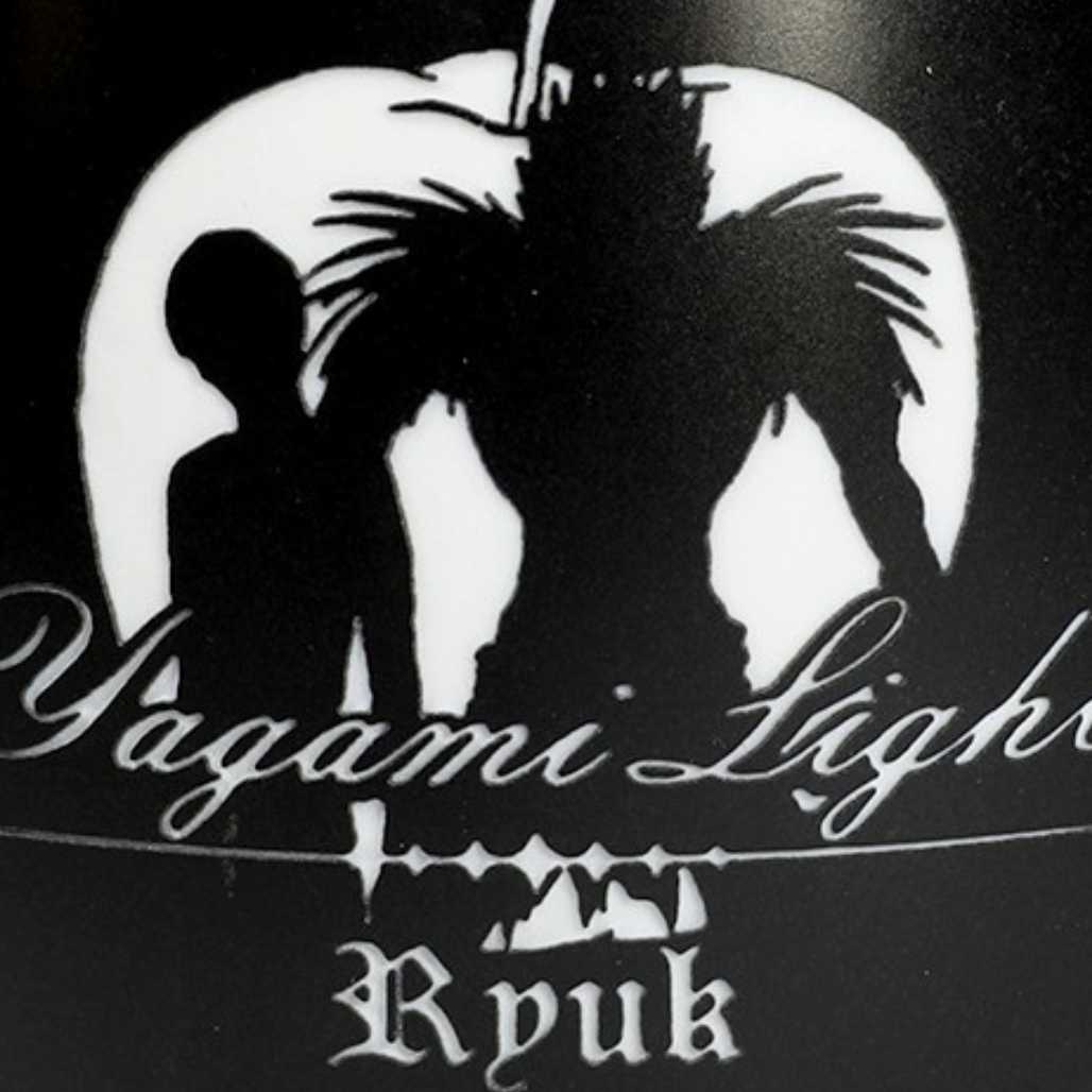 Death Note Ryuk Light Yagami Anime Mug with Lid - FIHEROE.