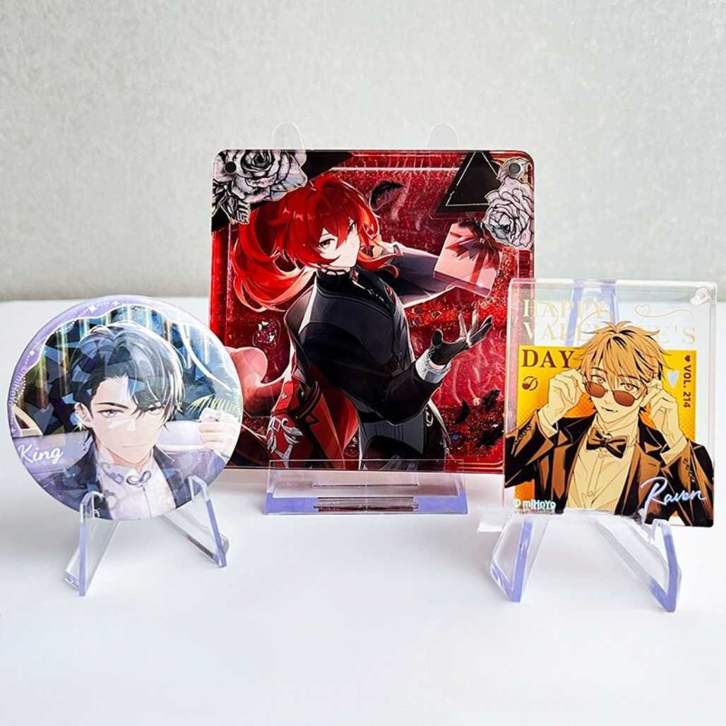 Soporte de arte acrílico personalizado para exhibición de anime