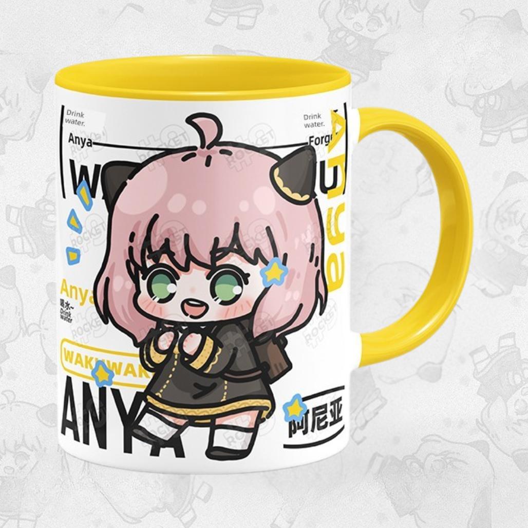 Spy X Family Chibi Anya Forger Anime Mug Set