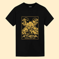 Thumbnail for Camiseta gráfica de anime de la vieja escuela con el exclamador Athena