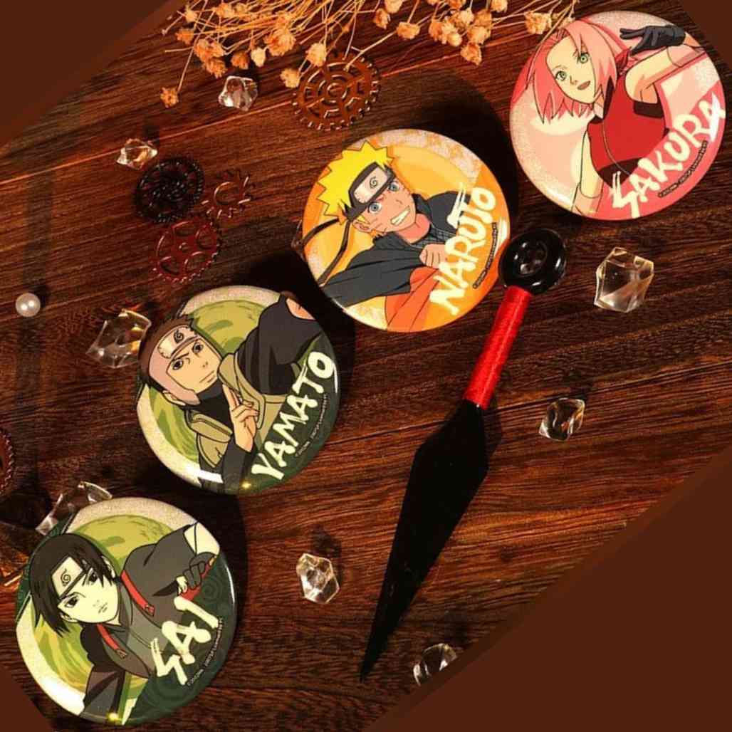 Naruto Shippuden Yamato Taicho Team 7 Anime Pins