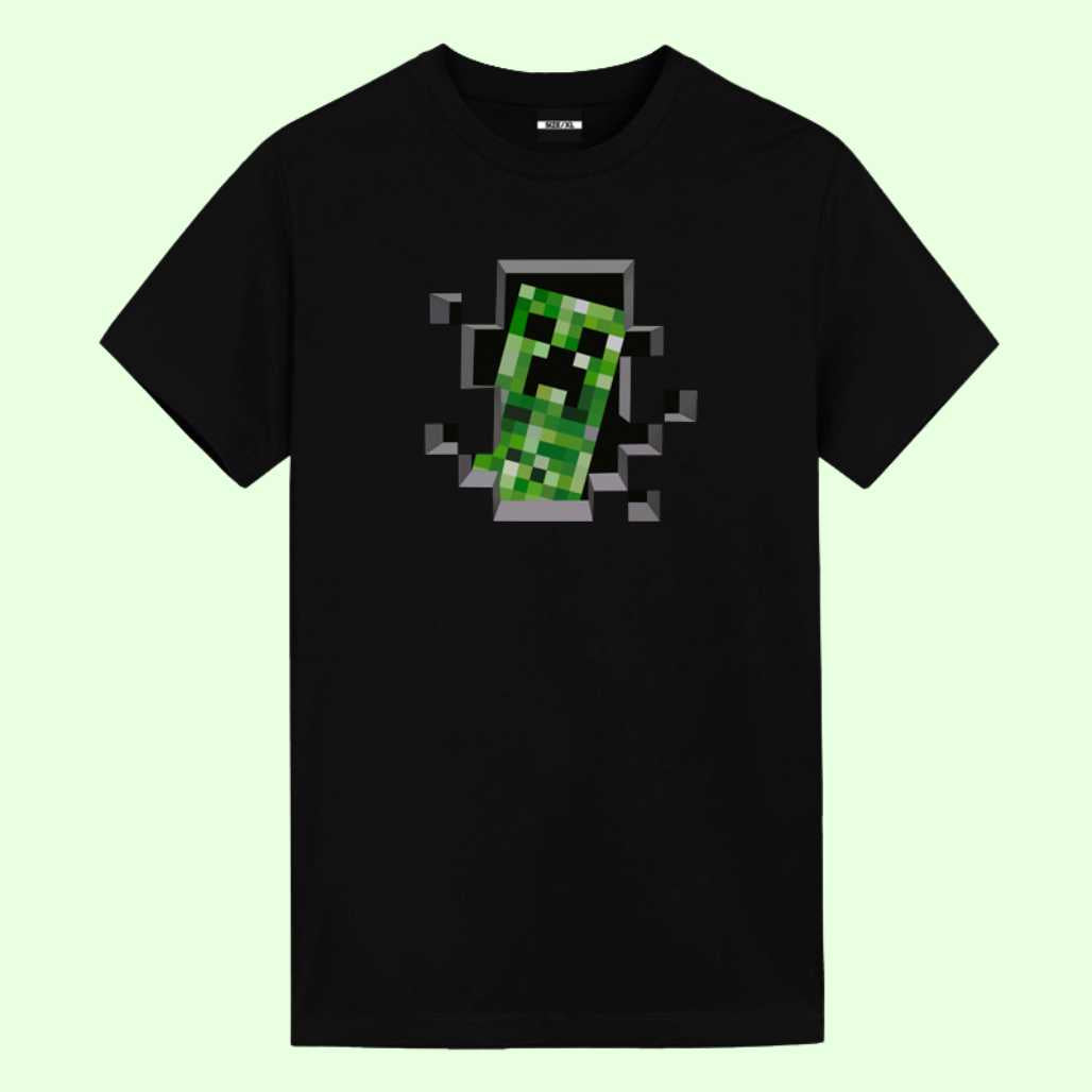 Minecraft Game Anime Graphic Tees - FIHEROE.