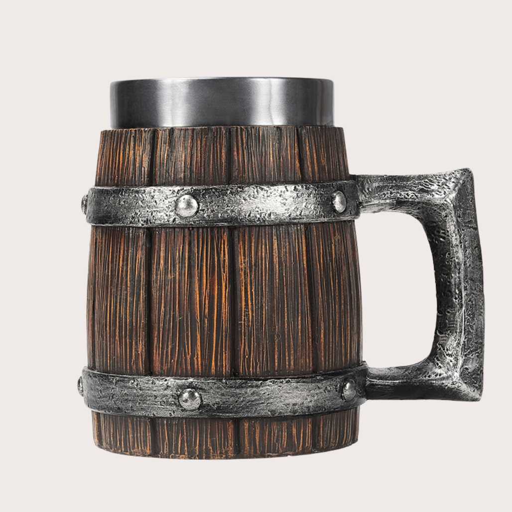 Barrel Stainless Steel Old World Pirate Anime Mug - FIHEROE.