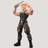 Thumbnail for Figura de acción de Guile verde de Bandai Street Fighter