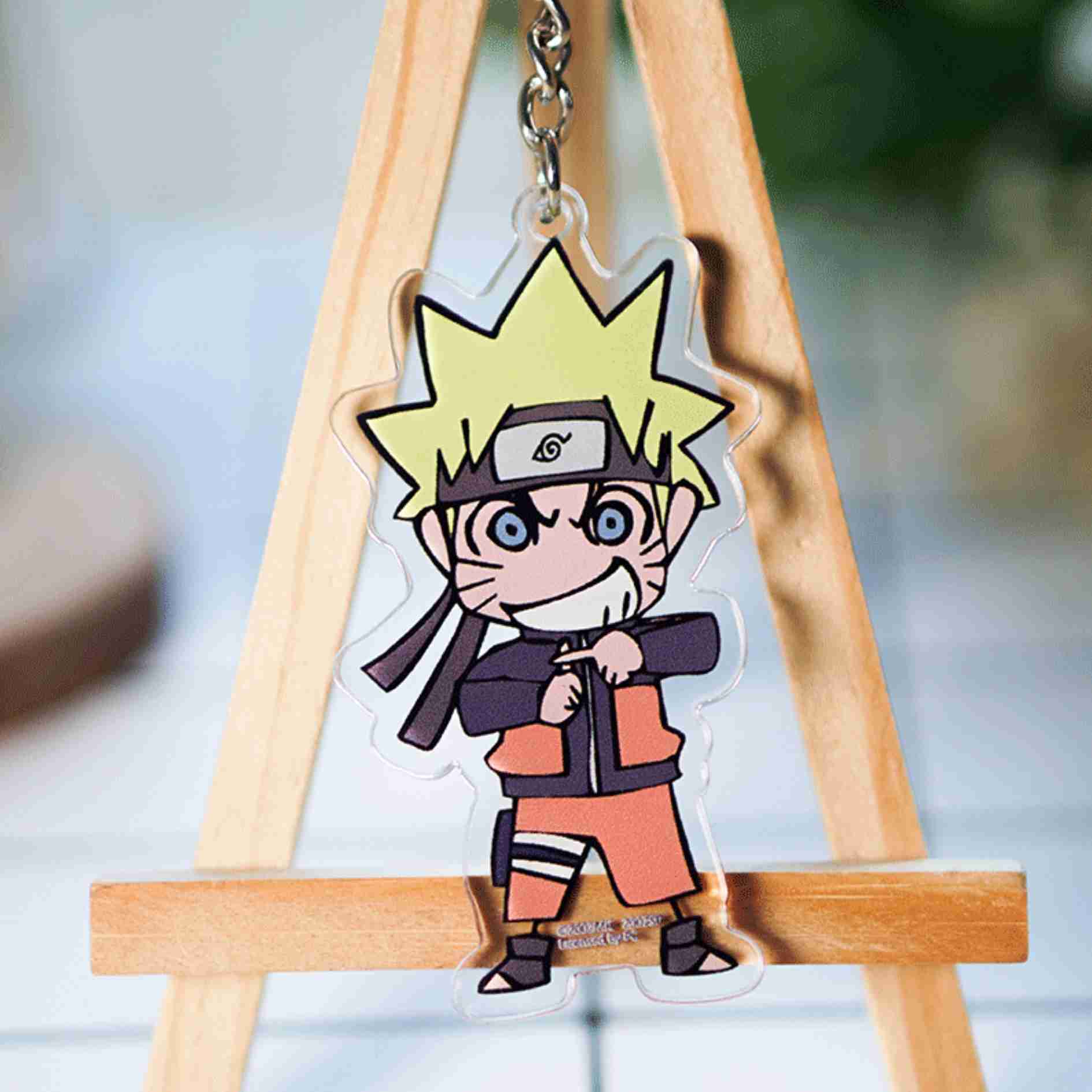 Naruto Shippuden Cartoon Acrylic Anime Keychains - FIHEROE.