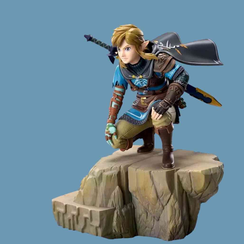 Kneeling Link Legend of Zelda TOTK Collectible