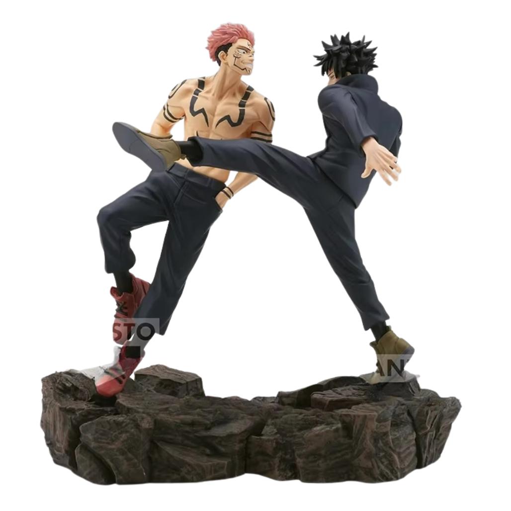 Sukuna & Megumi Battle Jujutsu Kaisen Figures