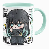 Thumbnail for Demon Slayer Tokito Muichiro Anime Mug Set