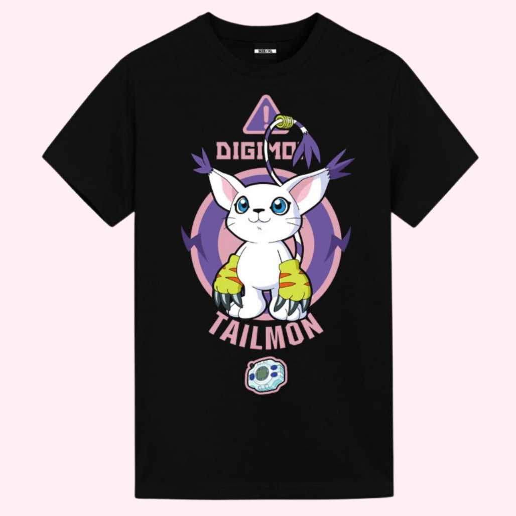 Camisetas gráficas de personajes de anime de Digimon