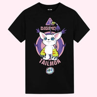 Thumbnail for Camisetas gráficas de personajes de anime de Digimon