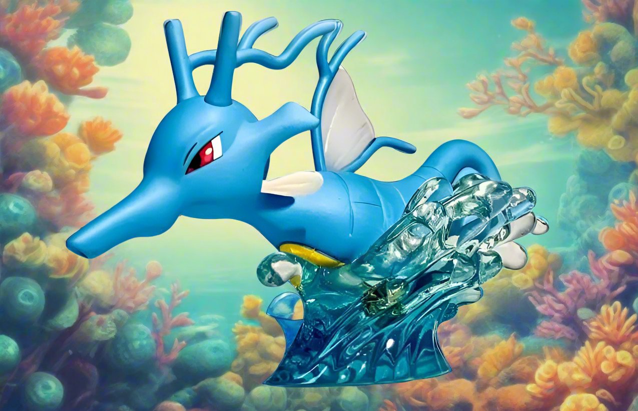 Pokemon Seadra Evolution Clair Kingdra Figures