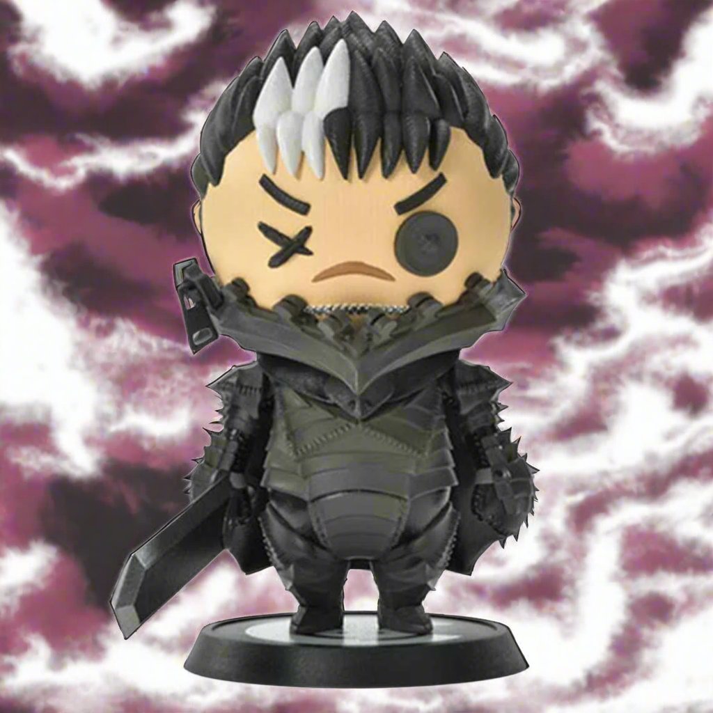 Figura Chibi de armadura Berserker con entrañas de Berserk de Cutie1