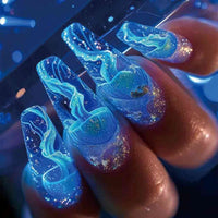 Thumbnail for Animal Totems Jellyfish Sparkle Ballet Nails