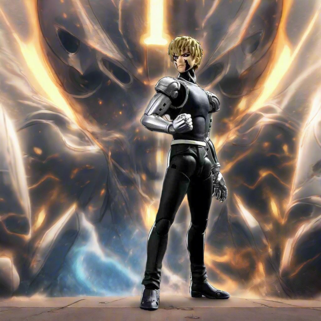 One Punch Man Season 1 Anime Action Figure Genos