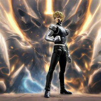 Thumbnail for One Punch Man Season 1 Anime Action Figure Genos