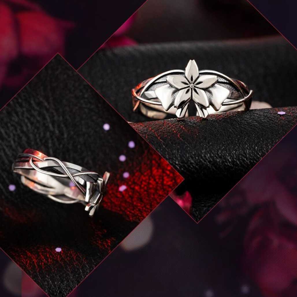 Fate Stay Night Sakura Matou Silver Anime Jewelry - FIHEROE.