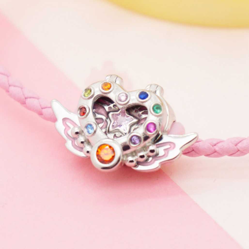 Cute Sailor Moon Silver Bead Charms for Bracelets - FIHEROE.