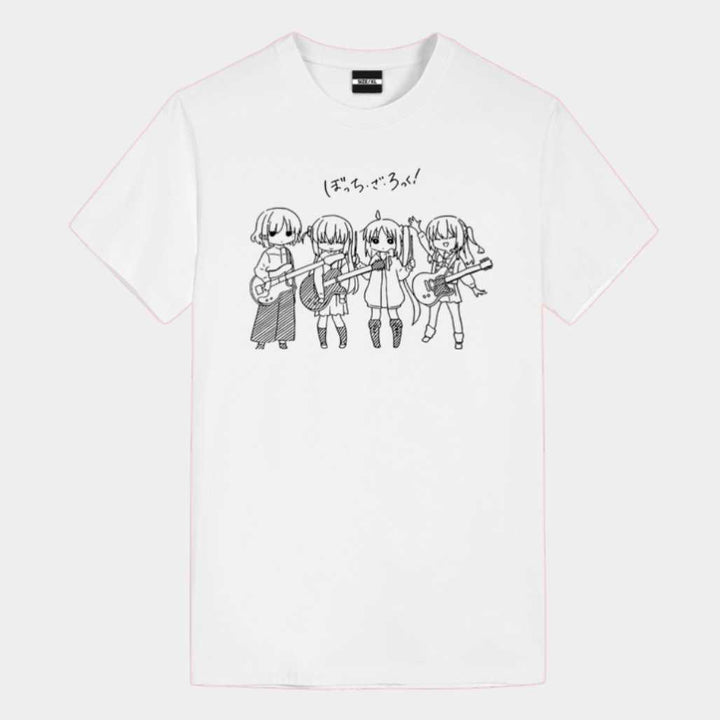 Bocchi the Rock Characters Anime Graphic Tees