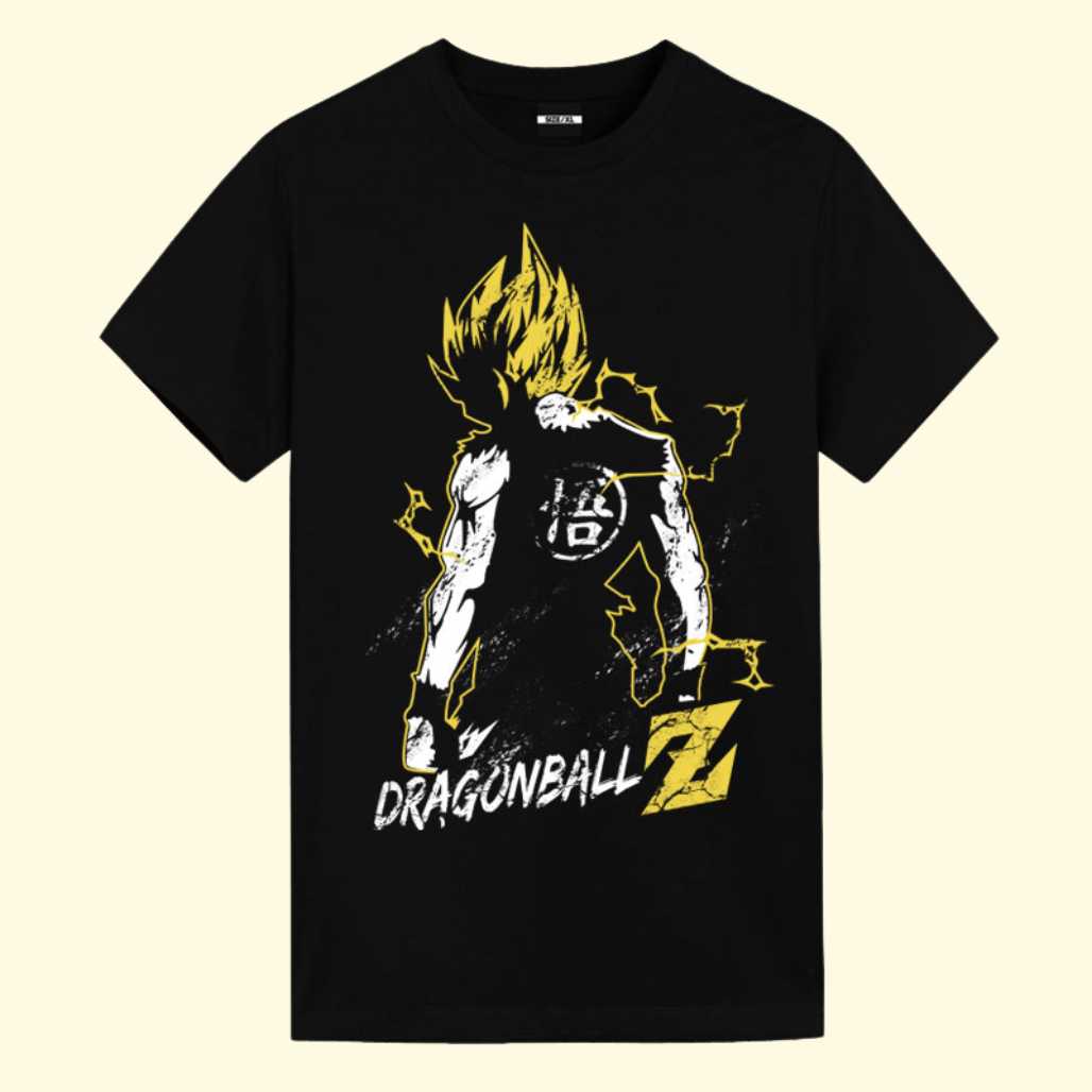 DBZ Back of the Dragon Super Saiyan Anime Shirt - FIHEROE.