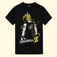 Thumbnail for DBZ Back of the Dragon Super Saiyan Anime Shirt - FIHEROE.