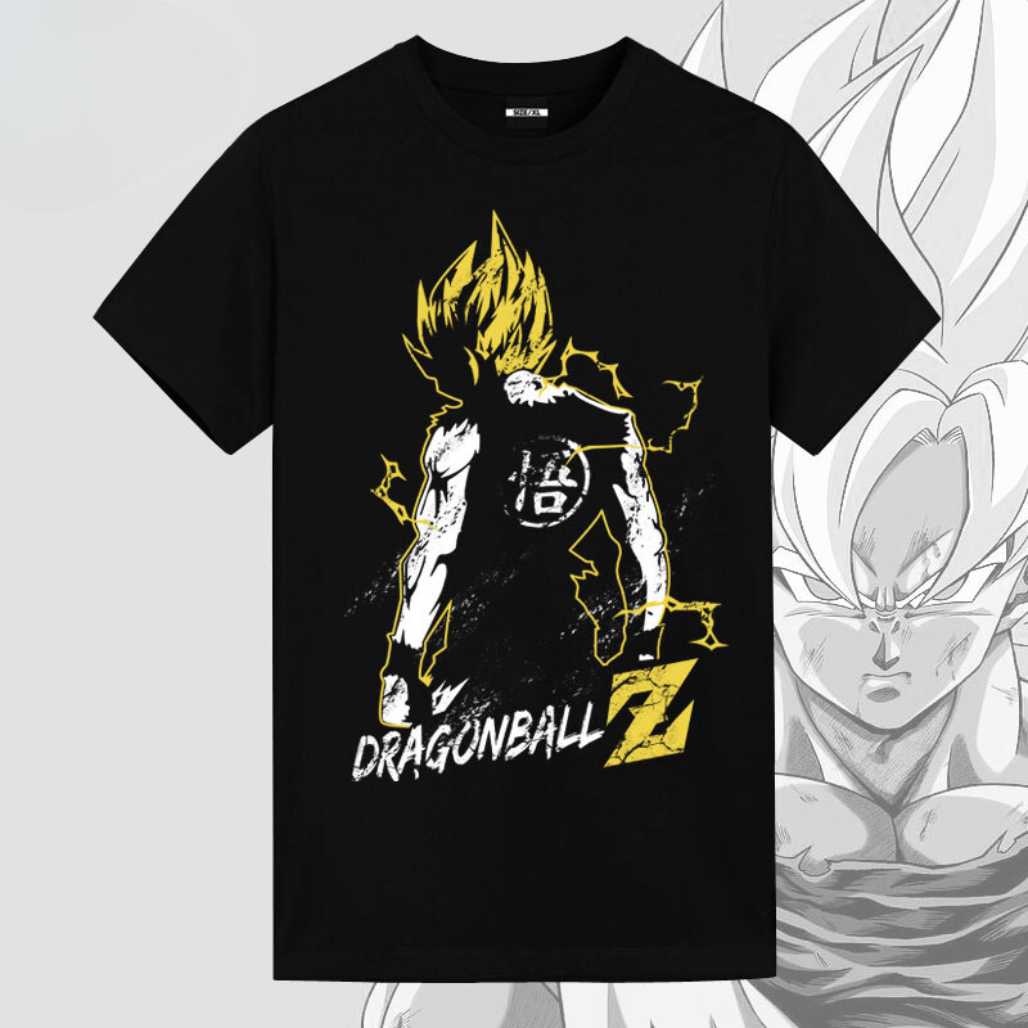 DBZ Back of the Dragon Super Saiyan Anime Shirt - FIHEROE.