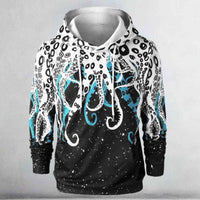 Thumbnail for Octopus Inspired Tentacles Graphic Animal Hoodie