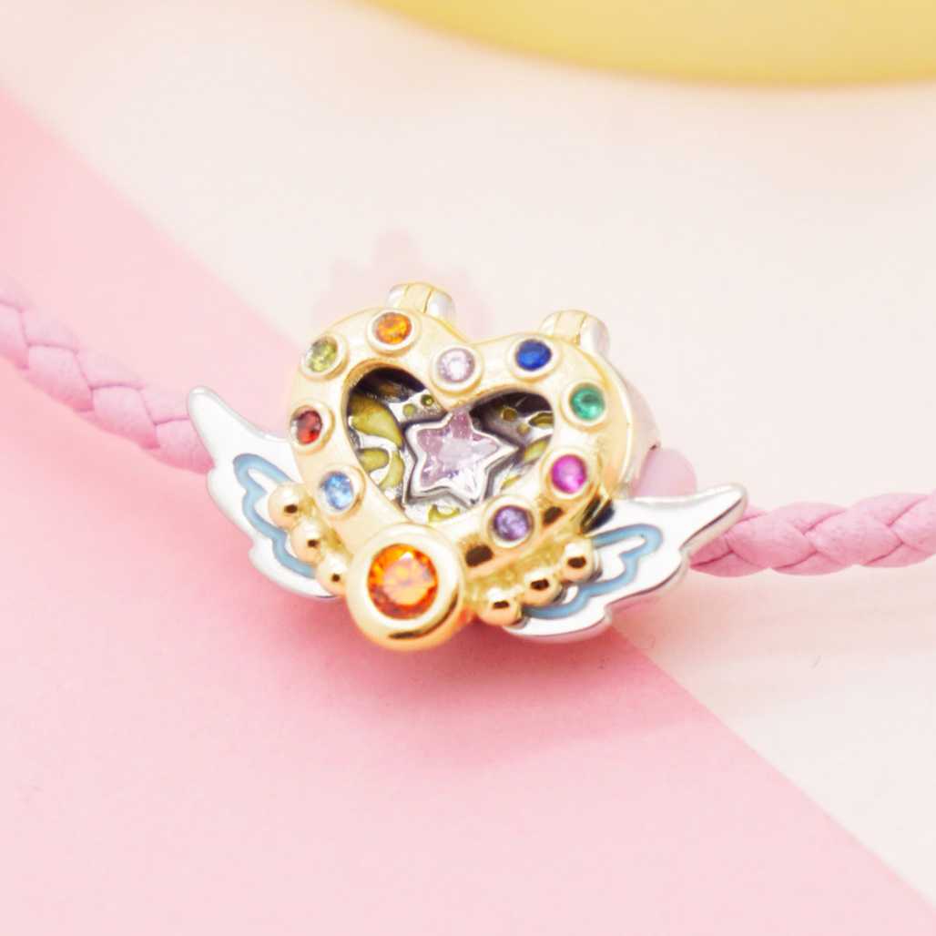 Cute Sailor Moon Silver Bead Charms for Bracelets - FIHEROE.