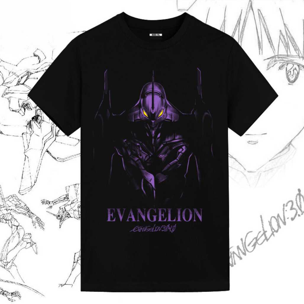 Neon Genesis Evangelion Anime Graphic Tees - FIHEROE.