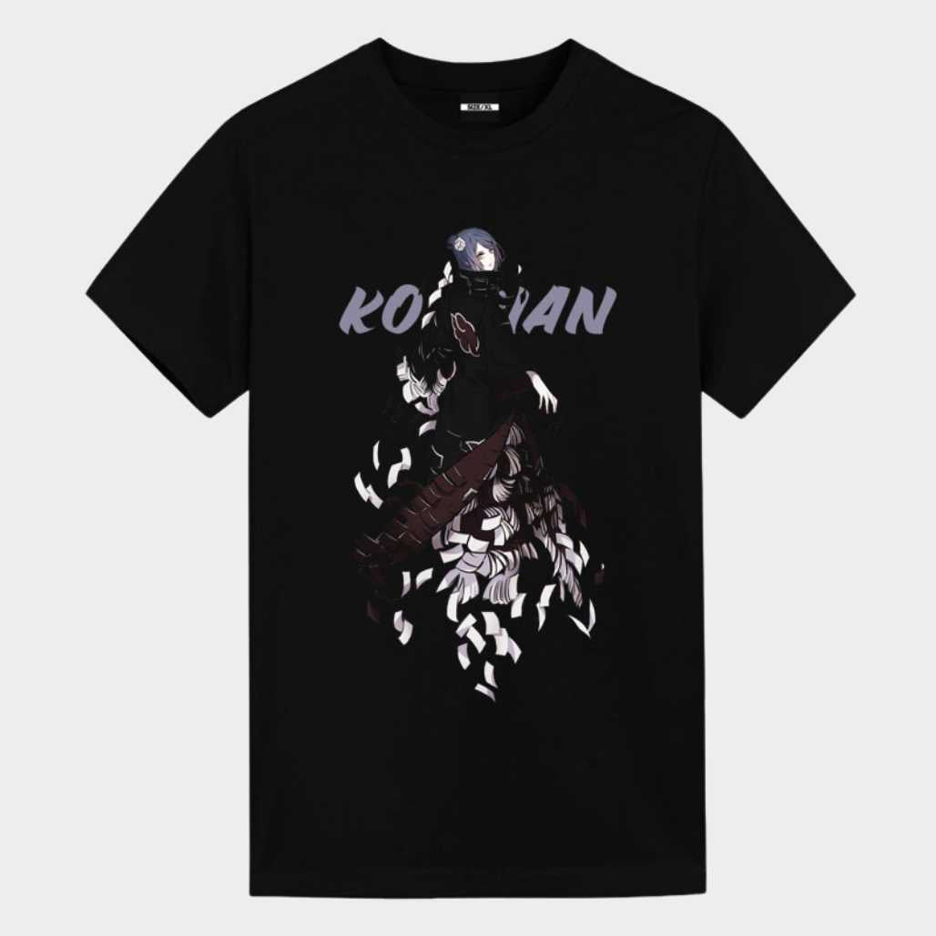 Camiseta gráfica de anime Naruto Shippuden Akatsuki Konan