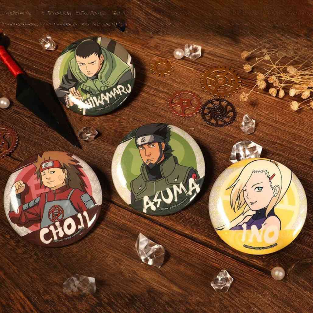 Naruto Shippuden Asuma Sensei Team 10 Anime Pins