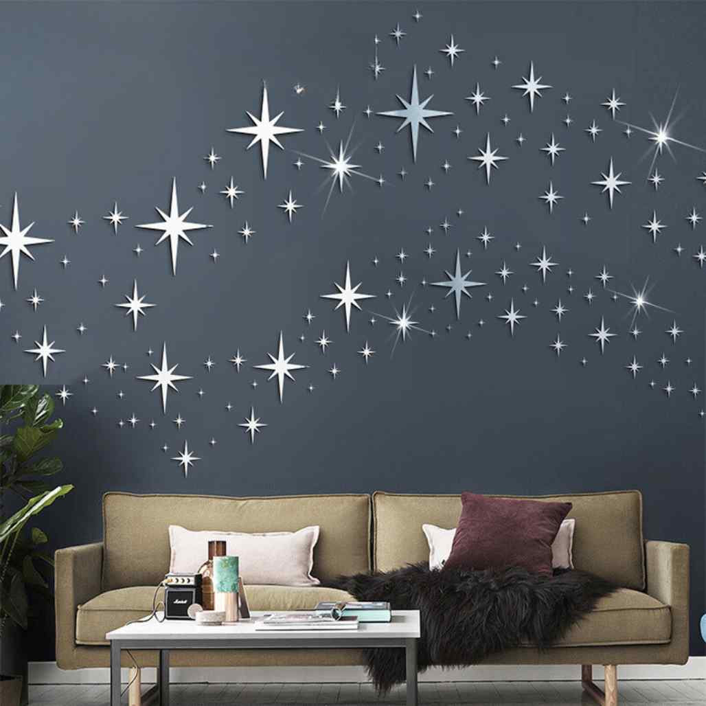 Starry Sky Fairy Acrylic Anime Wall Stickers