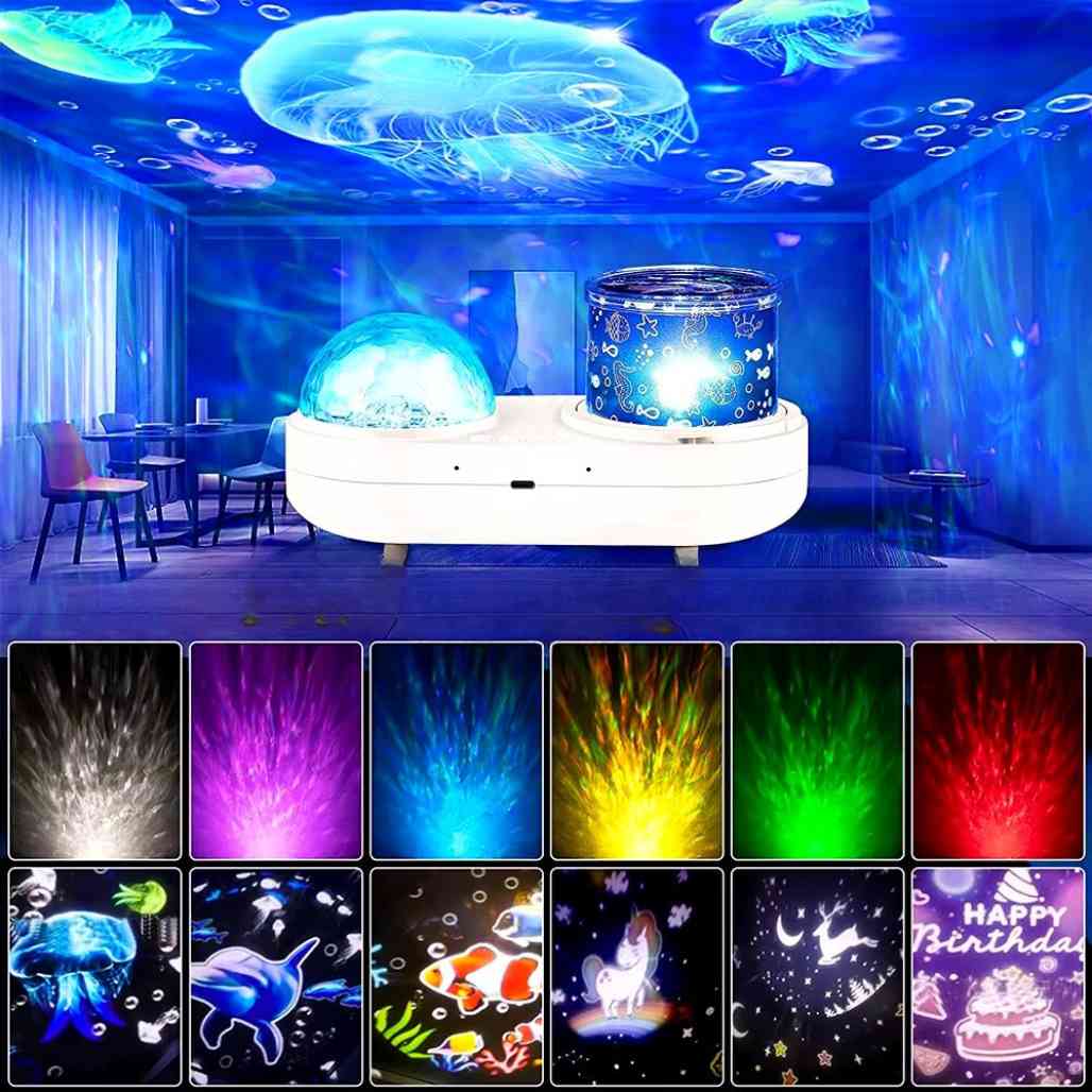 Animal Totem Jellyfish Ambient LED Projector Lamp