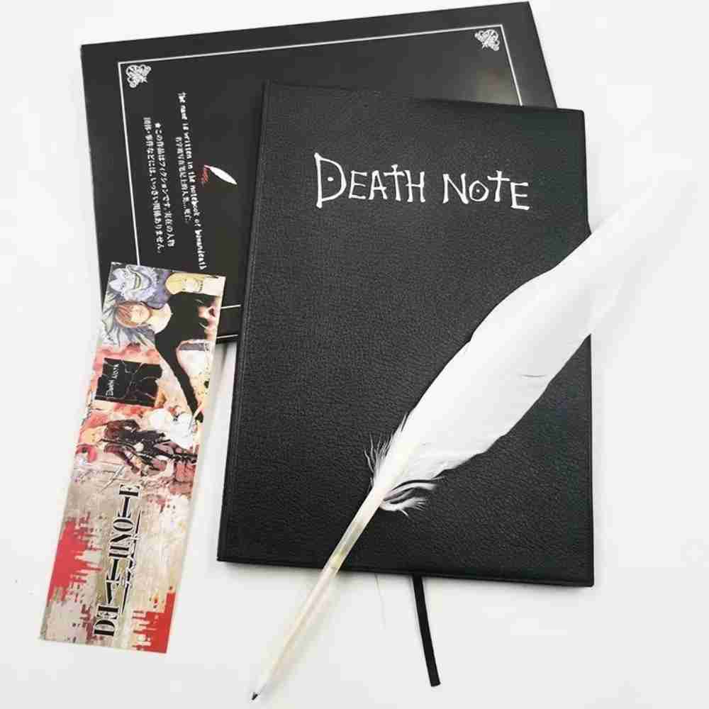 Official Death Note Book Anime Props Replica - FIHEROE.