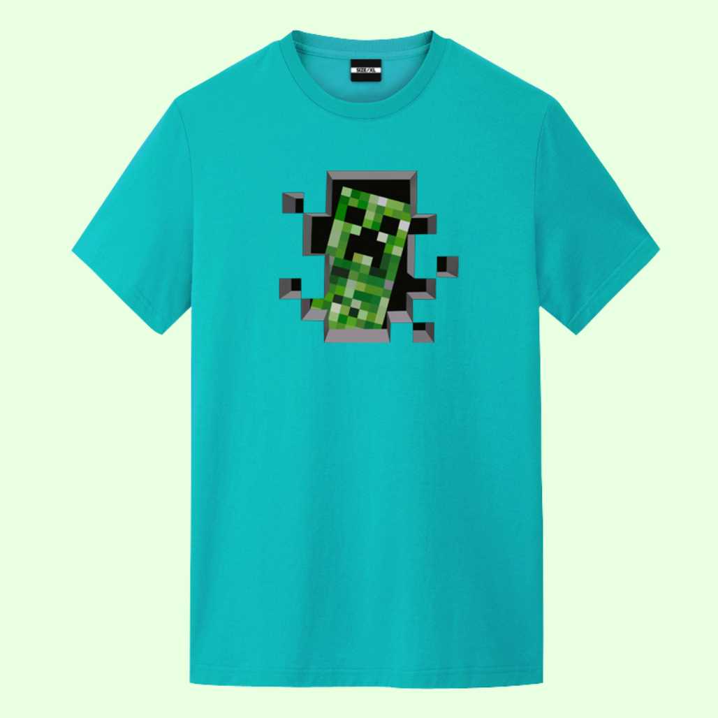 Minecraft Game Anime Graphic Tees - FIHEROE.