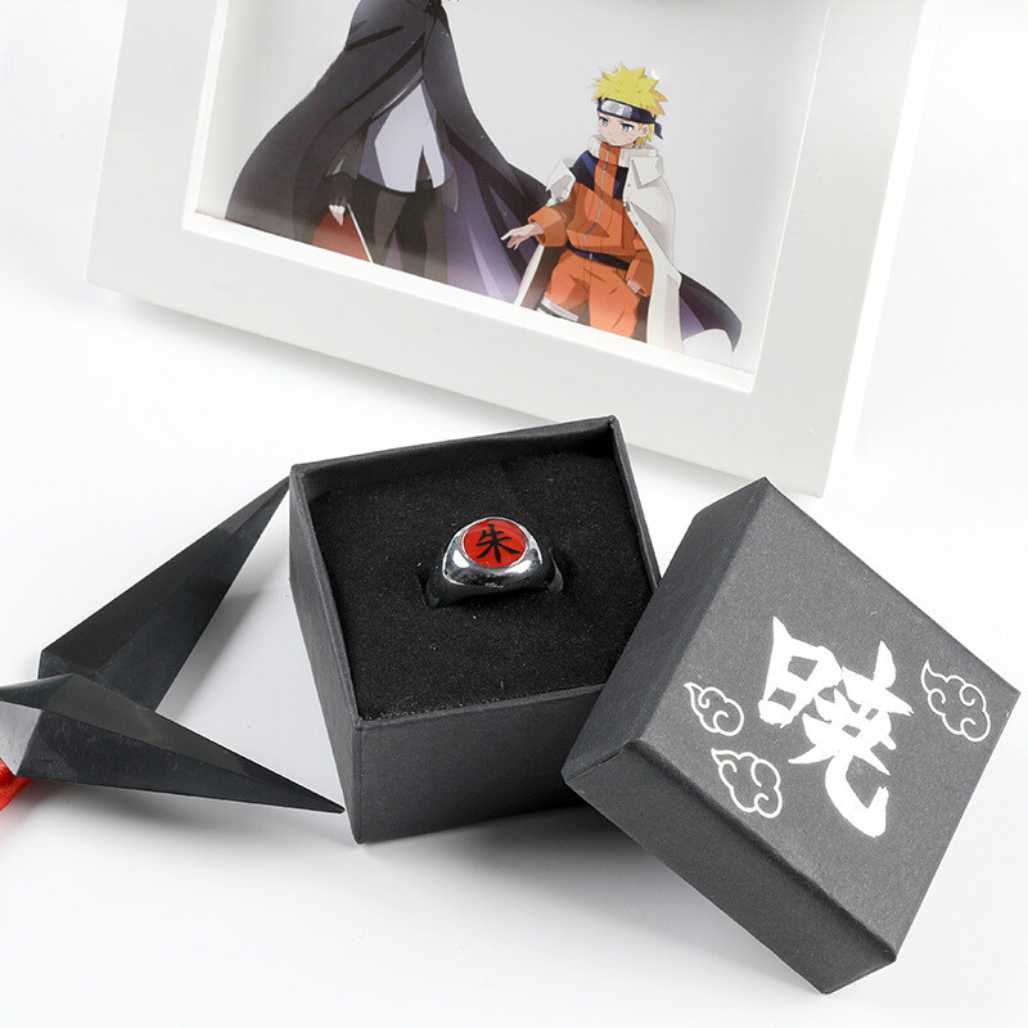 Itachi Uchiha Akatsuki Symbol Anime Ring - FIHEROE.