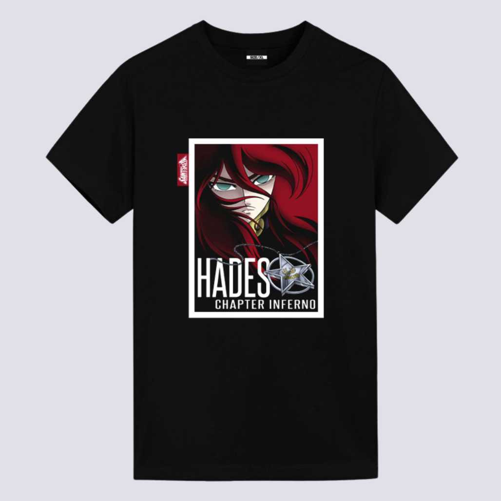 Camisetas gráficas del anime Saint Seiya Hades Inferno