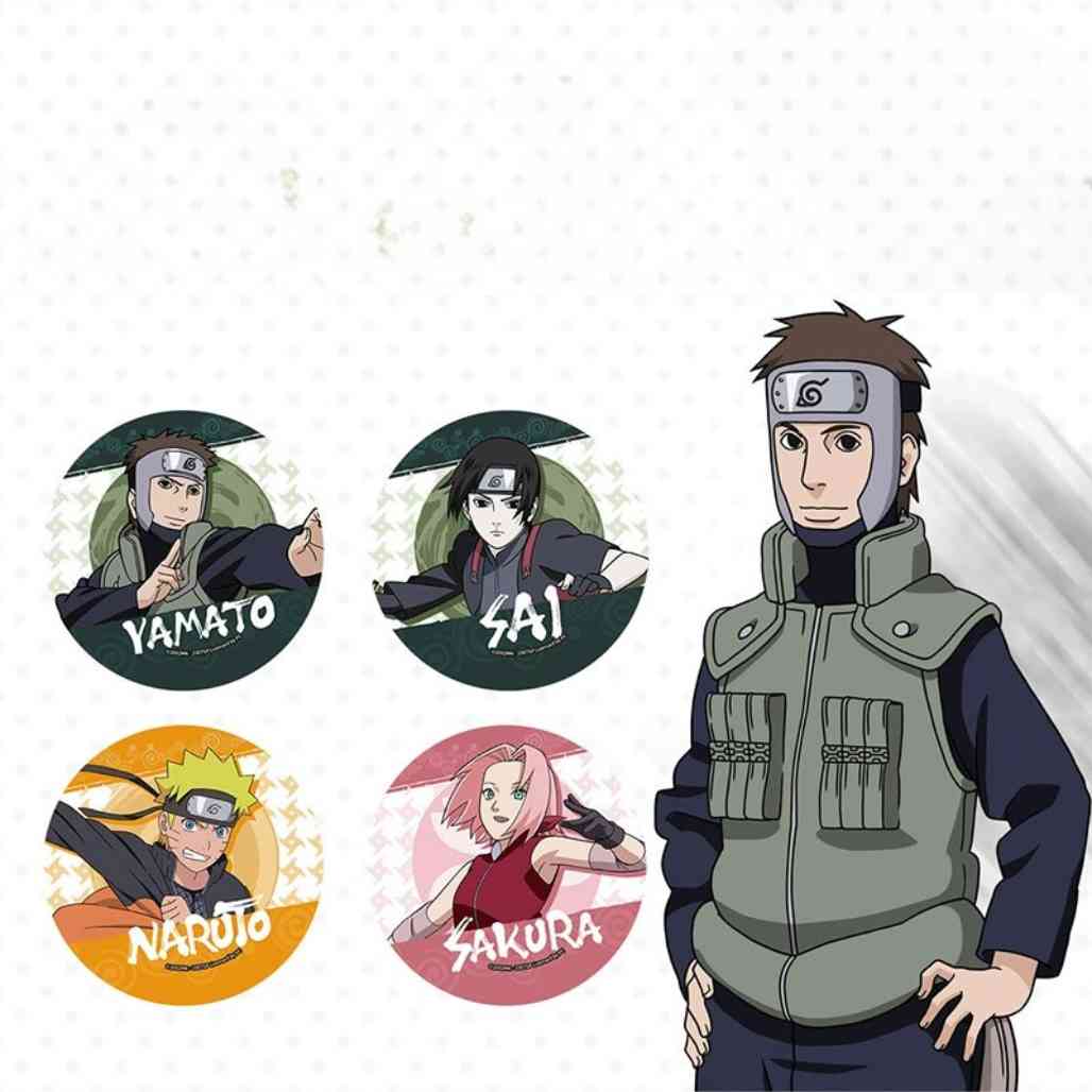 Naruto Shippuden Yamato Taicho Team 7 Anime Pins