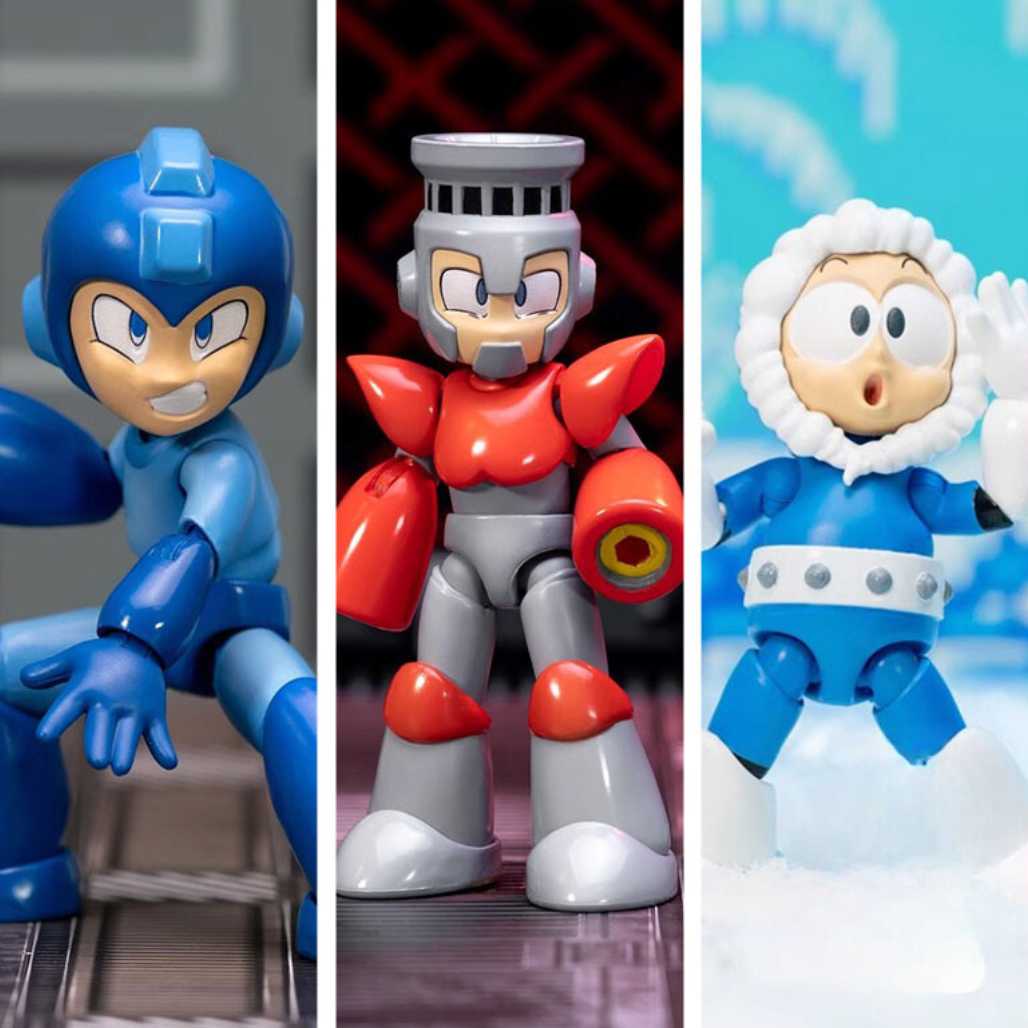 JADA Mega Man Characters Action Figures