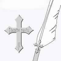 Thumbnail for Death Note Light Yagami Quill & Ink Feather Pen - FIHEROE.