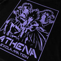 Thumbnail for Camiseta gráfica de anime de la vieja escuela con el exclamador Athena