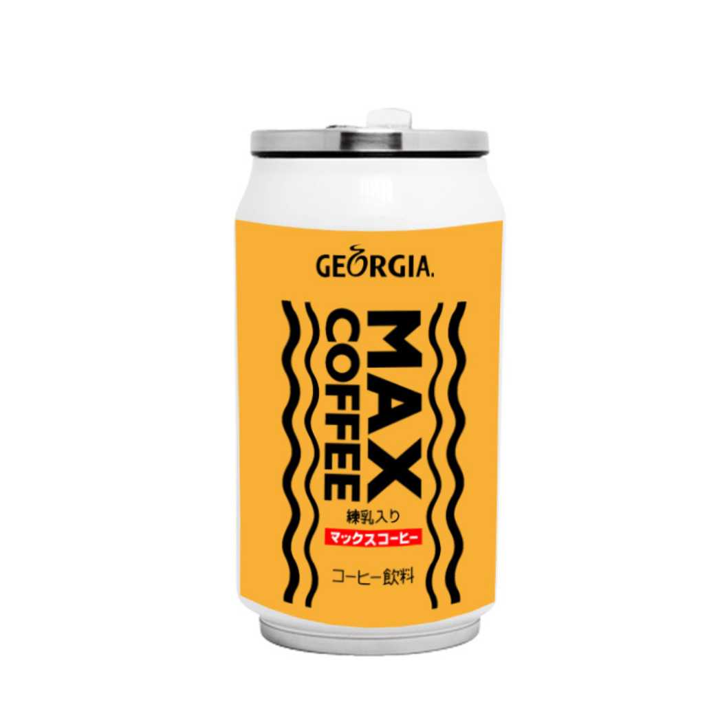 Georgia Max Coffee Soda Can Anime Tumbler Cups - FIHEROE.